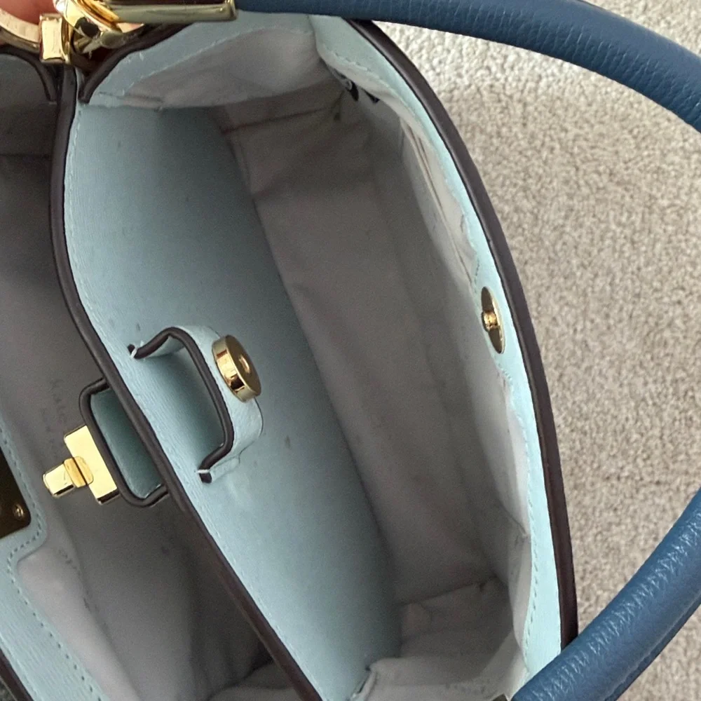 Kate Spade floral appliqué crossbody satchel - Picture 6 of 9